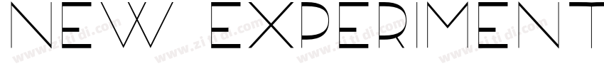 NEW EXPERIMENTAL字体转换